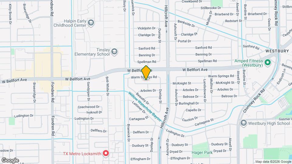 6002 McKnight St Map and Location Details