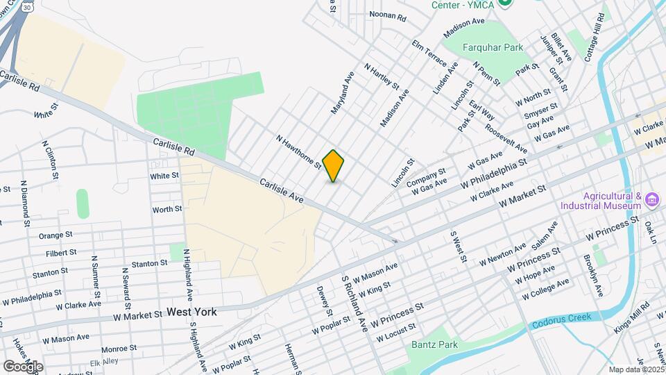 815 Madison Ave Map and Location Details