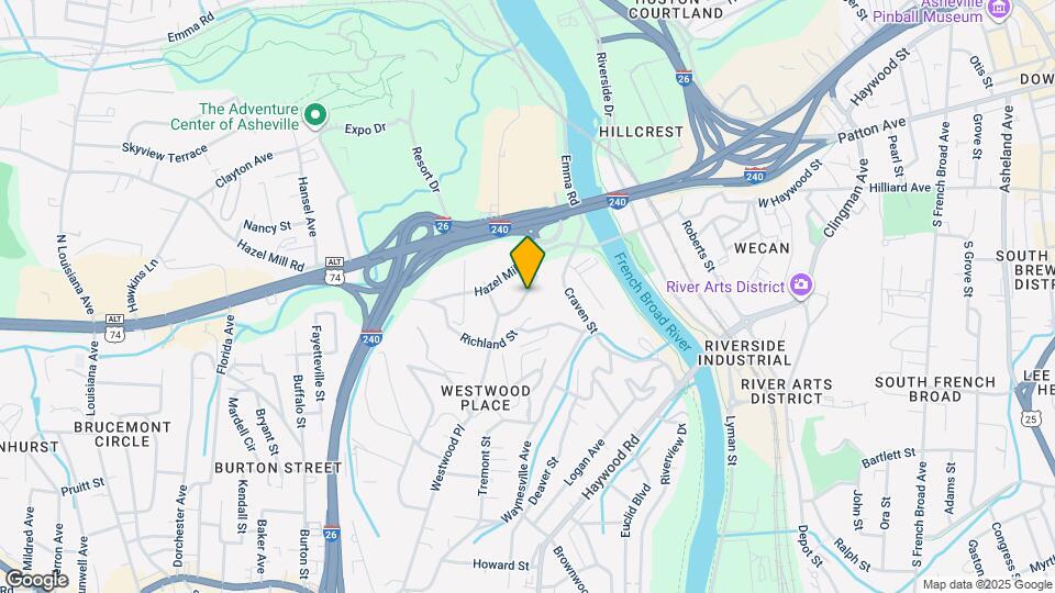 21 Toxaway St Map and Location Details