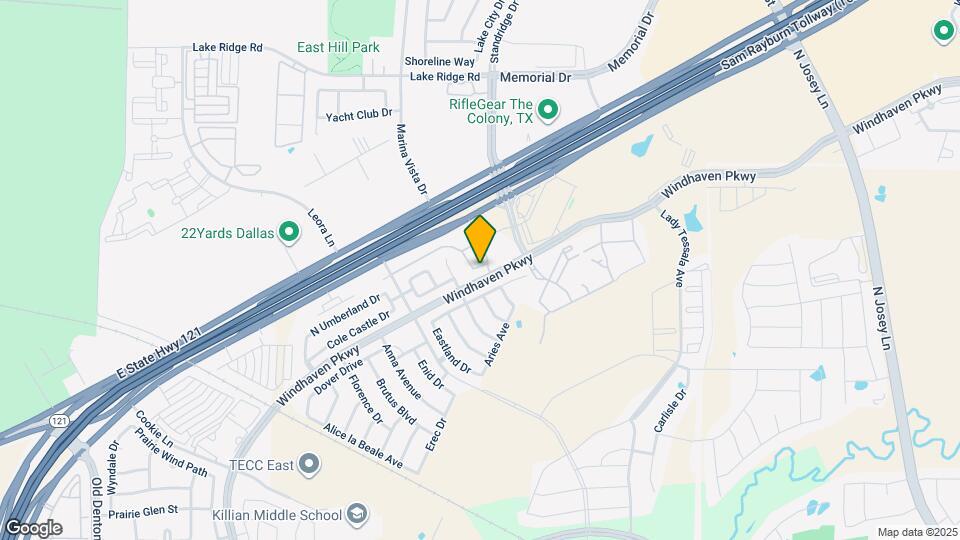3412 Damsel Sauvage Ln Map and Location Details