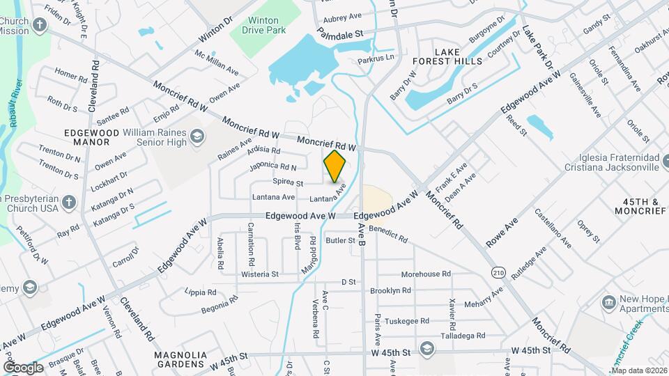 2365 Lantana Ave Map and Location Details