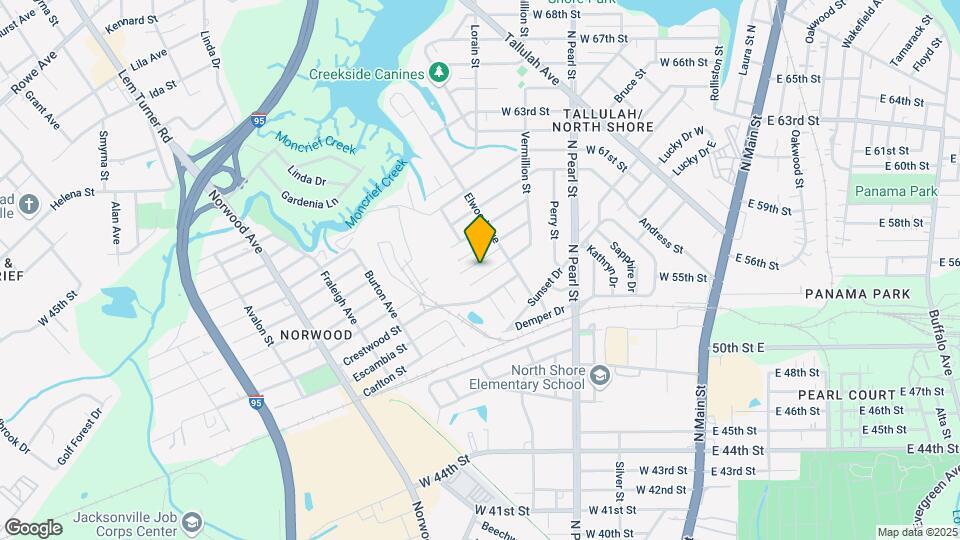 451 Duray St Map and Location Details