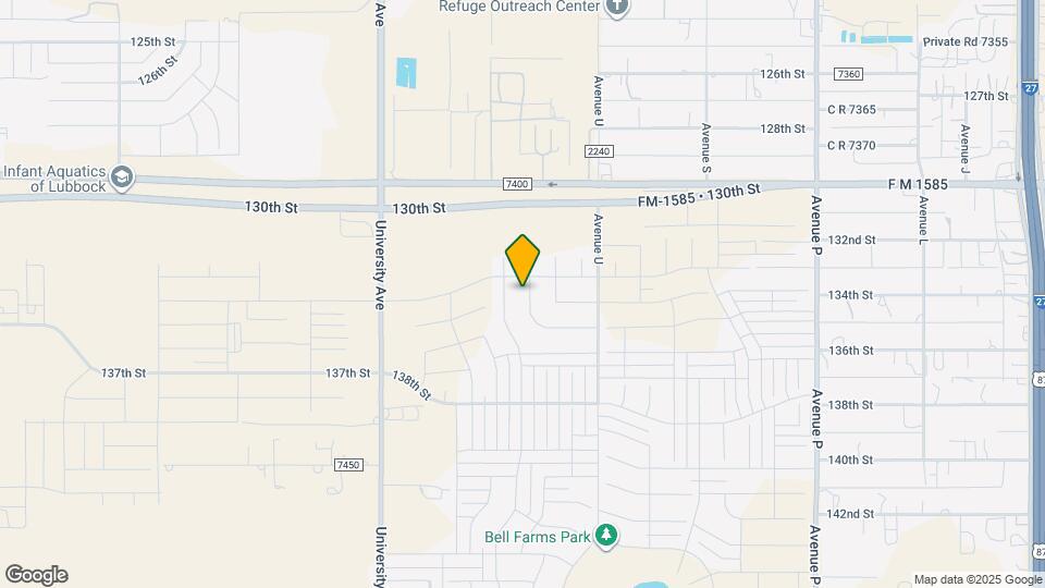 13308 Avenue V Map and Location Details