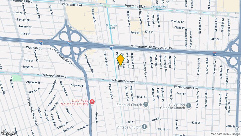2305 Pasadena Ave Map and Location Details