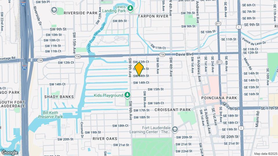 826 SW 14th St Map and Location Details