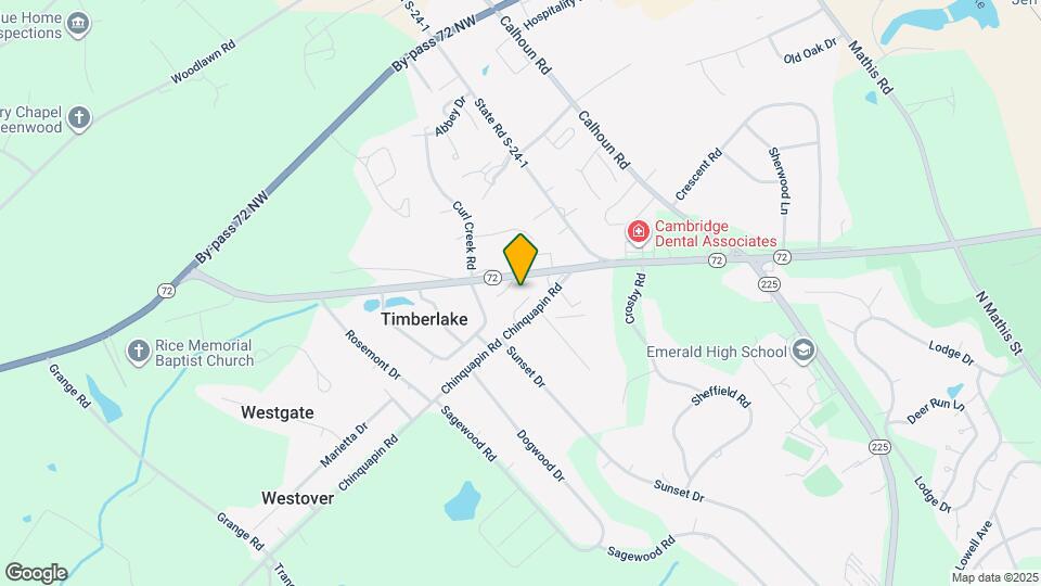 121 Timberwood Rd Map and Location Details