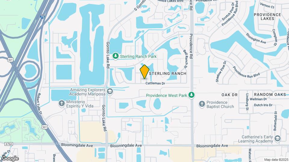 2035 Attaway Dr Map and Location Details