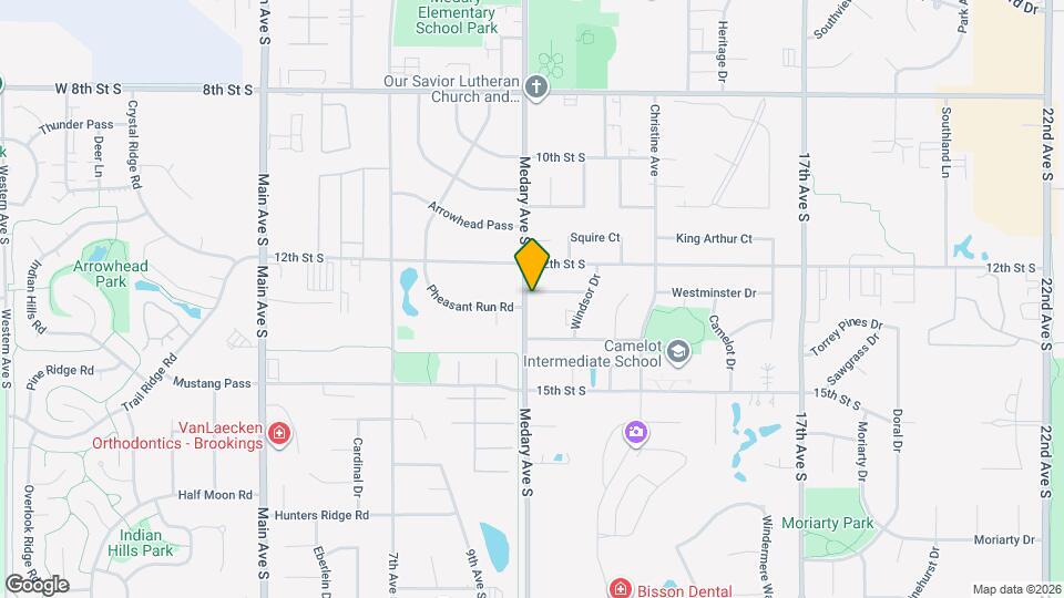 1006 Castlewood Dr Map and Location Details