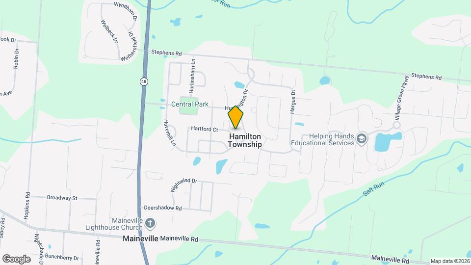 424 Hartford Ct Map and Location Details