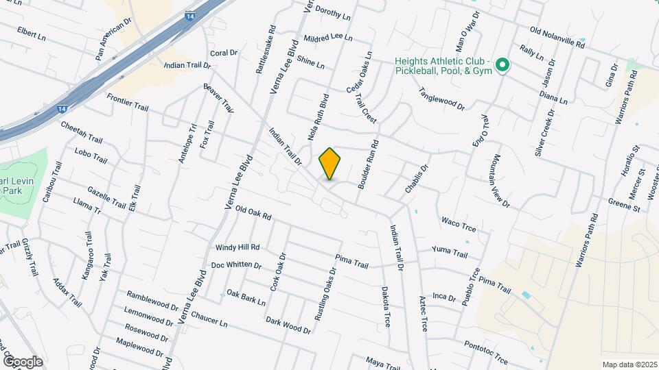 209 Oak Trail Dr Map and Location Details