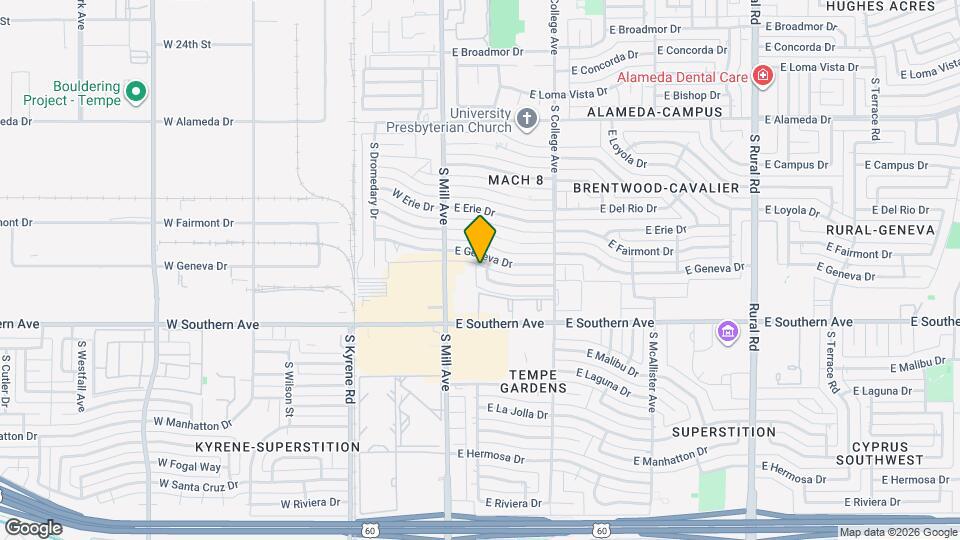 3204 S Nu Vista Ln Map and Location Details