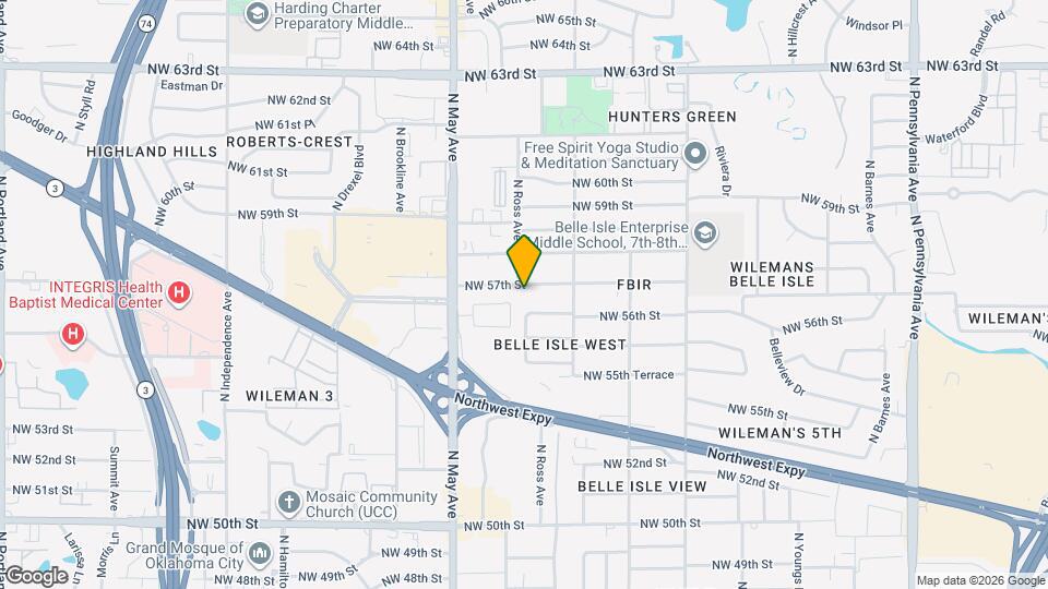 2744 NW 57th St Map and Location Details