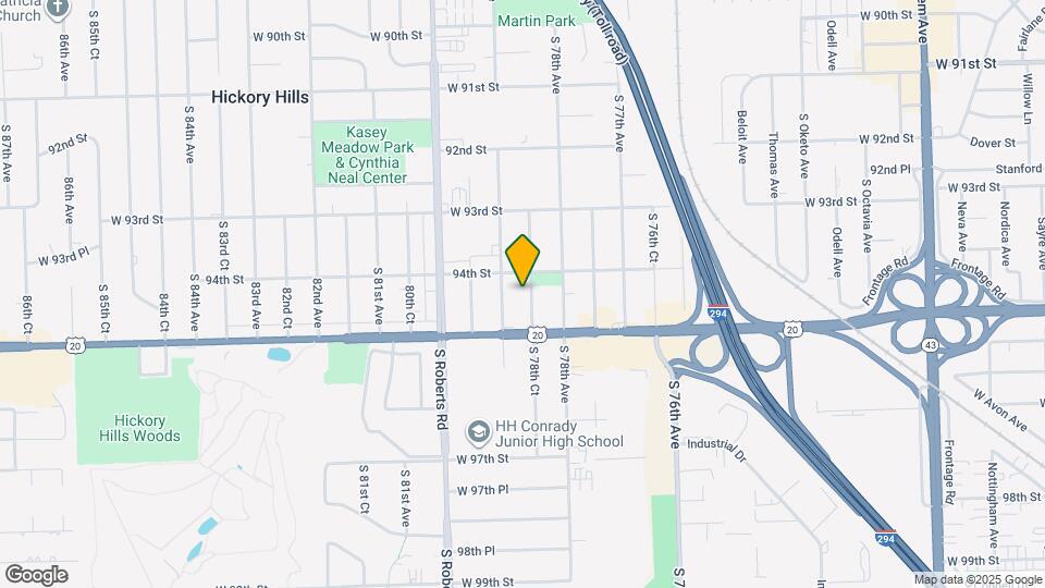 9422 S 78th Ct Mapa y Detalles de la Ubicación