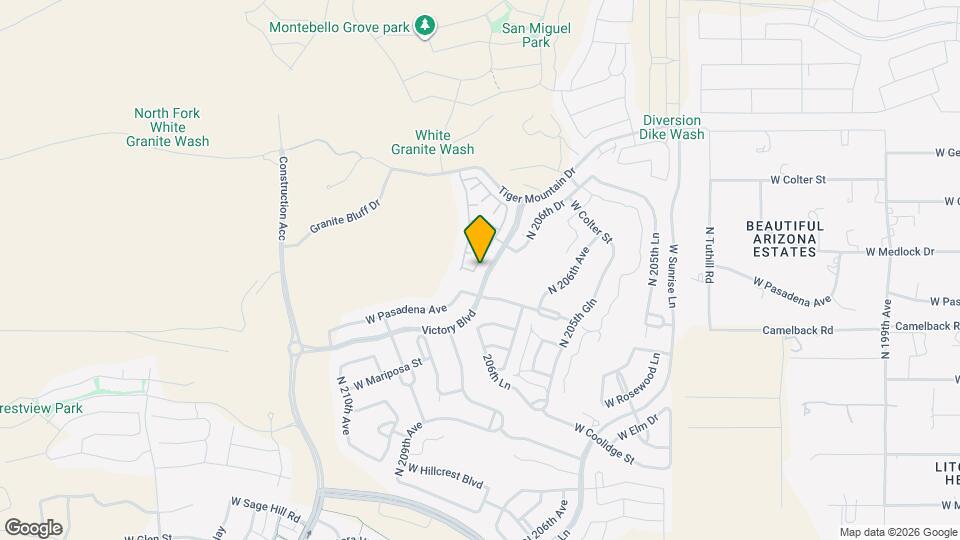 5113 N 207th Dr Map and Location Details