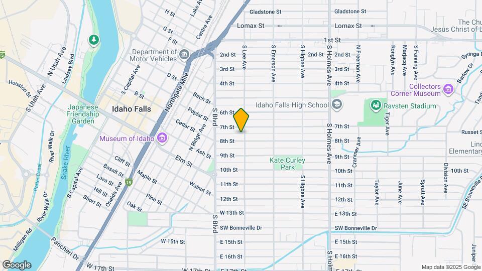 760 S Lee Ave Mapa y Detalles de la Ubicación