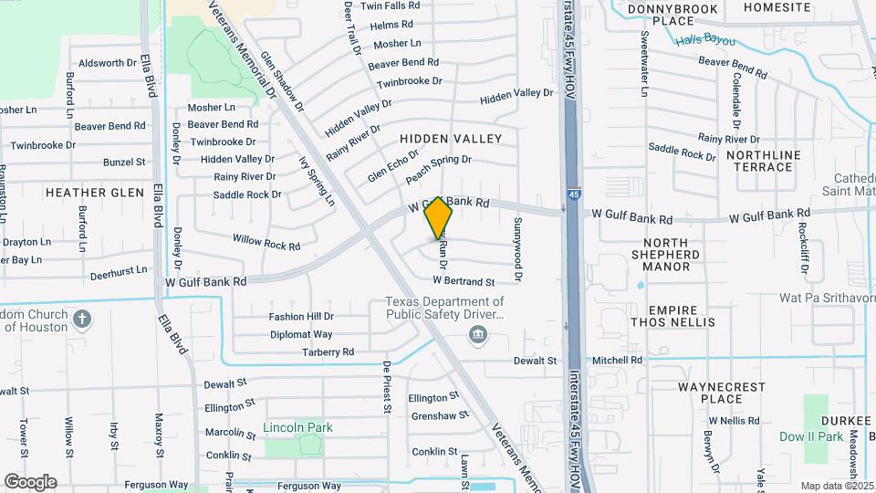 1003 W Nelda Rd Map and Location Details