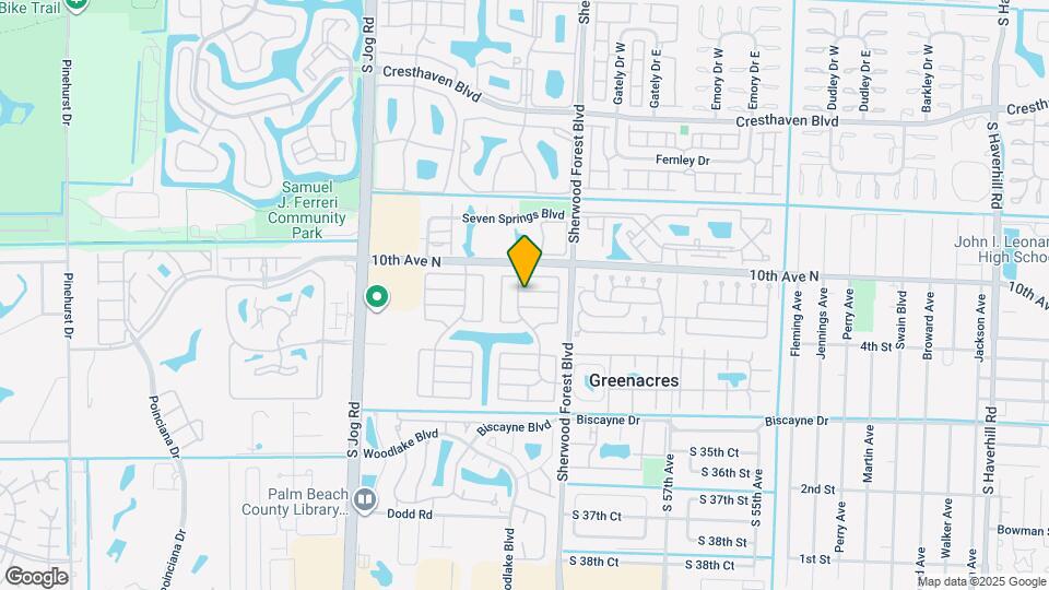 6110 Ambertree Ln Map and Location Details