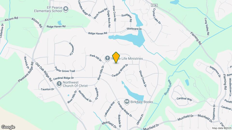 3609 Riverwood Ct Map and Location Details