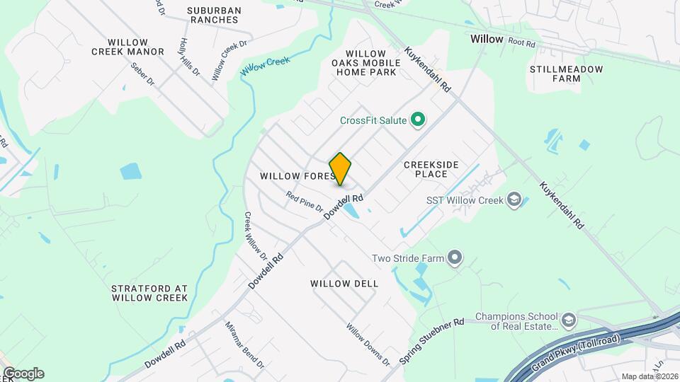 22623 River Birch Dr Map and Location Details