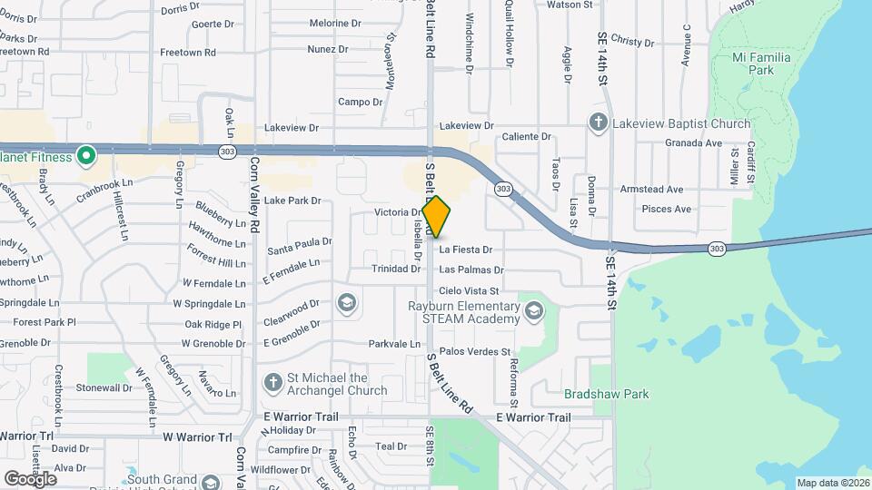 802 La Fiesta Dr Map and Location Details