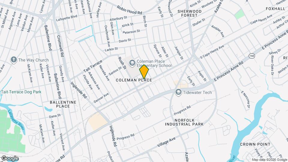 2305 Palmyra St, Unit 3-3113 Map and Location Details