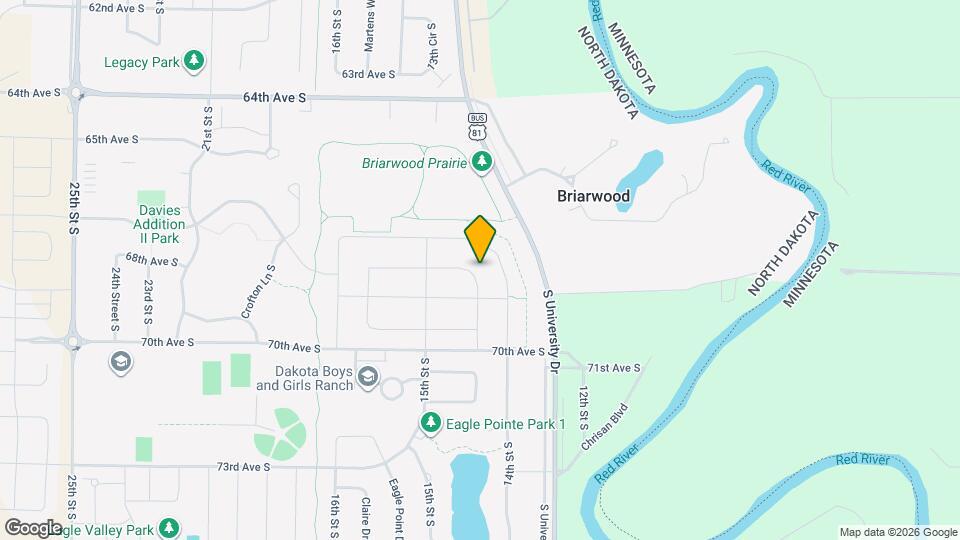 6766 Meadow View Dr S Map and Location Details