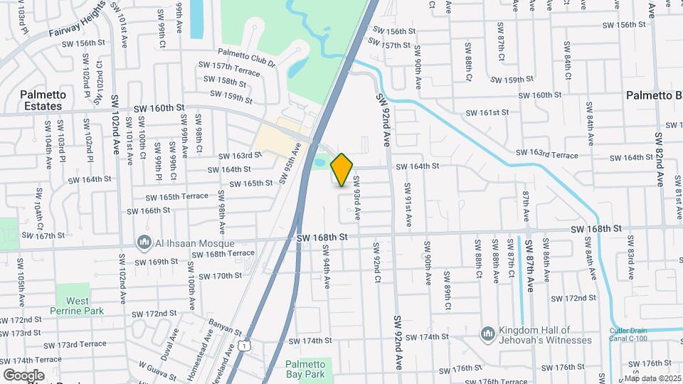 9331 SW 166th St Map and Location Details