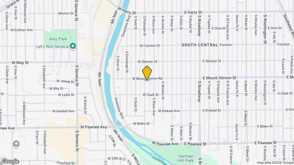 2012 S Palisade St Map and Location Details