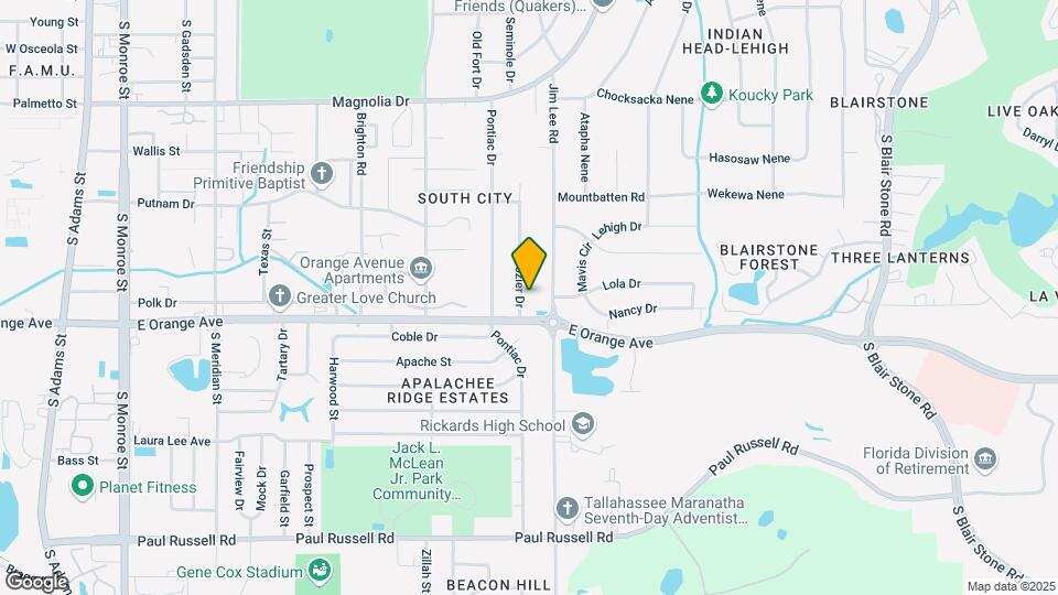 2419 Dozier Dr Map and Location Details