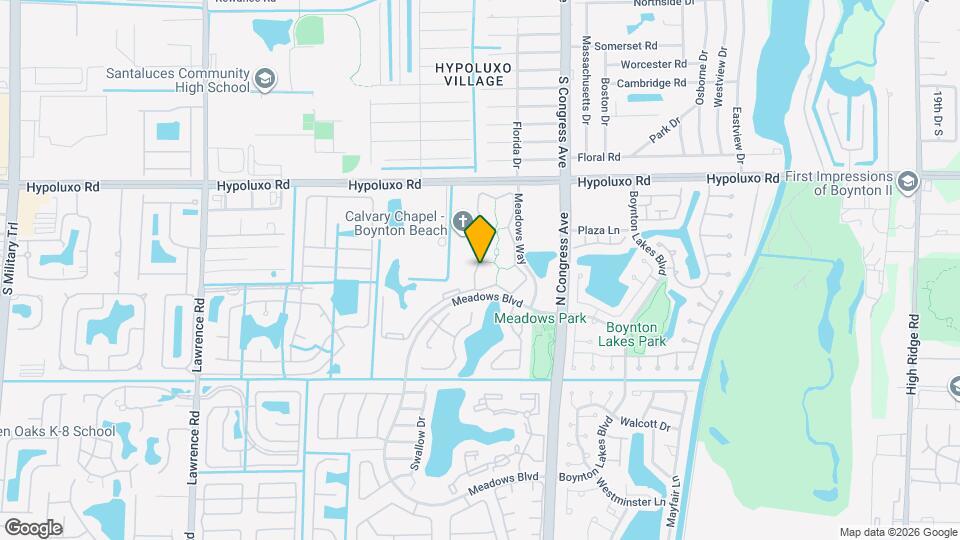 1205 Meadows Cir Map and Location Details