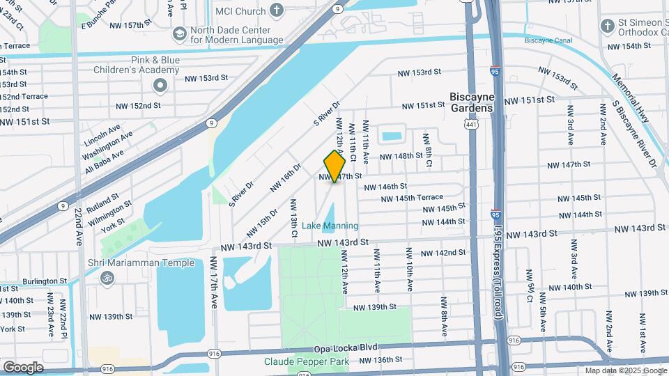 14621 NW 13th Rd Map and Location Details