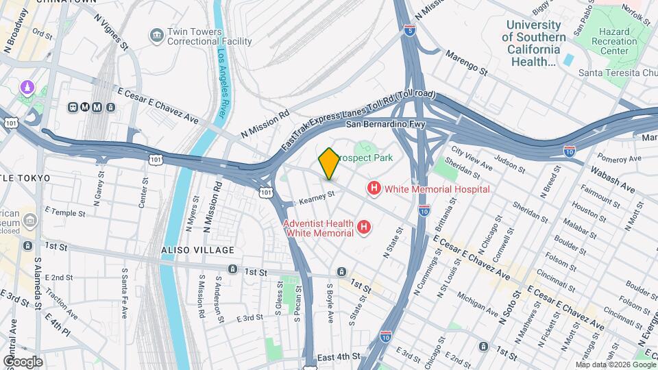 1510 E Cesar E Chavez Ave Map and Location Details