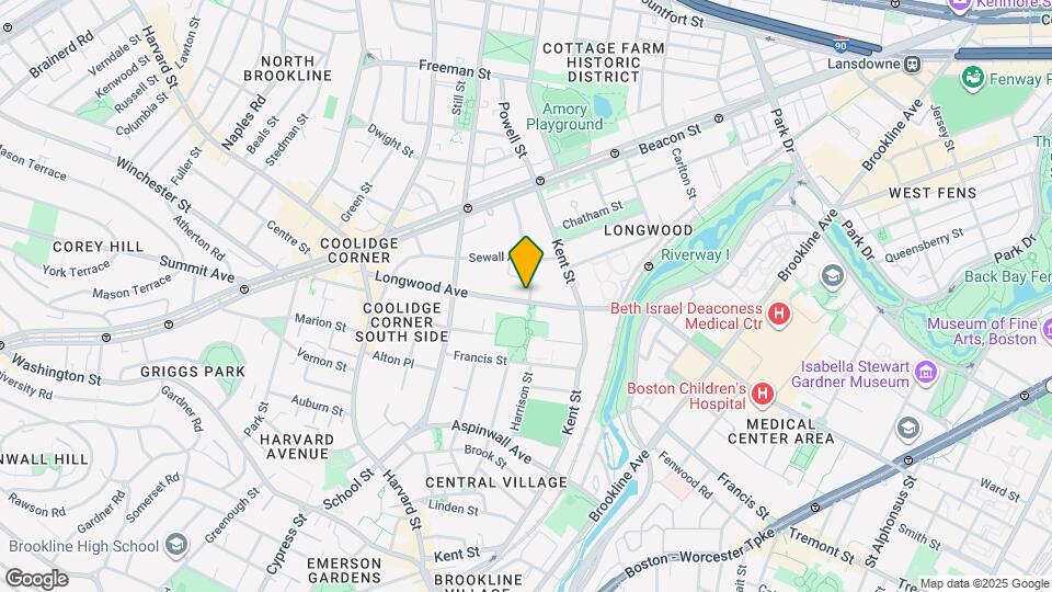 130 Longwood Ave Map and Location Details