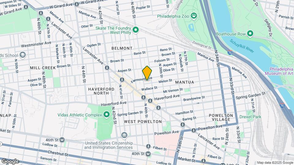 3957 Melon St Map and Location Details