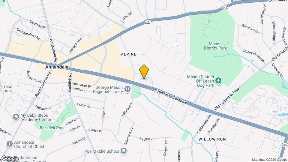 6921 Lafayette Park Dr Map and Location Details