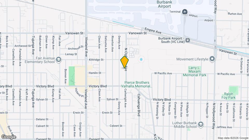 6511 Clybourn Ave Map and Location Details