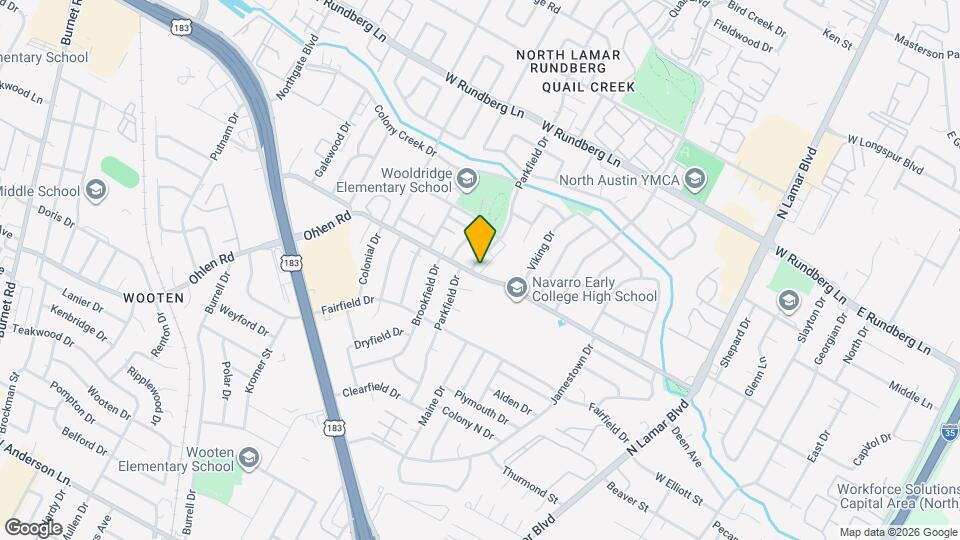 8901 Parkfield Dr Map and Location Details