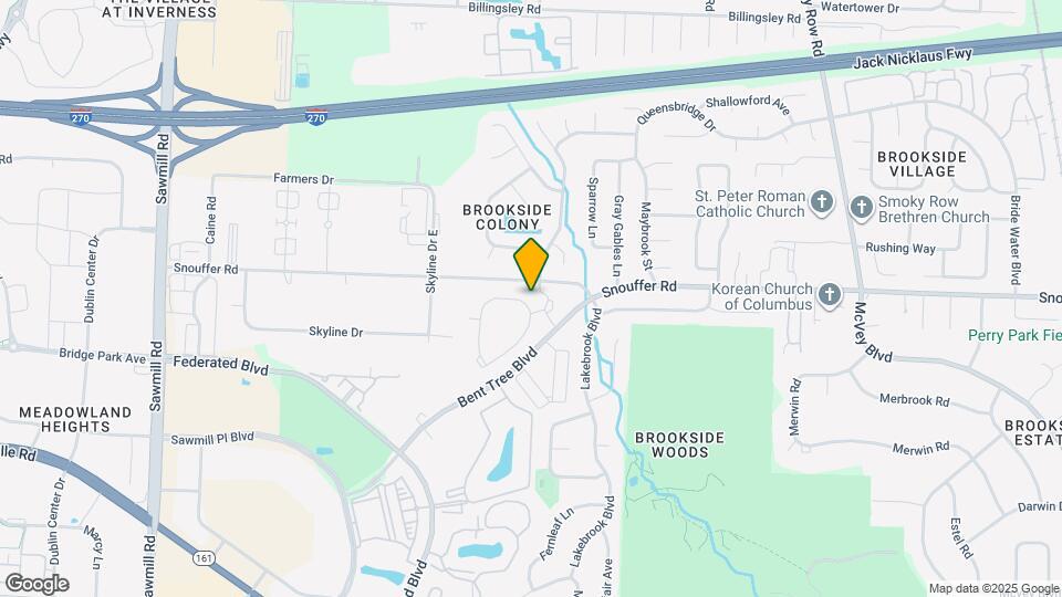 2076 Bentwood Cir Map and Location Details