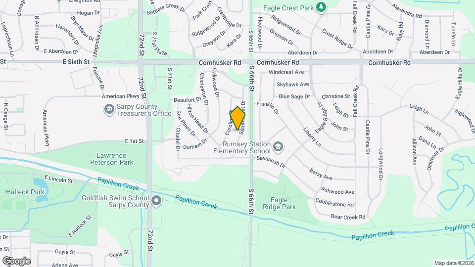 204 Summerset Dr Map and Location Details