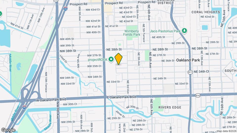 209 NE 35th St Mapa y Detalles de la Ubicación