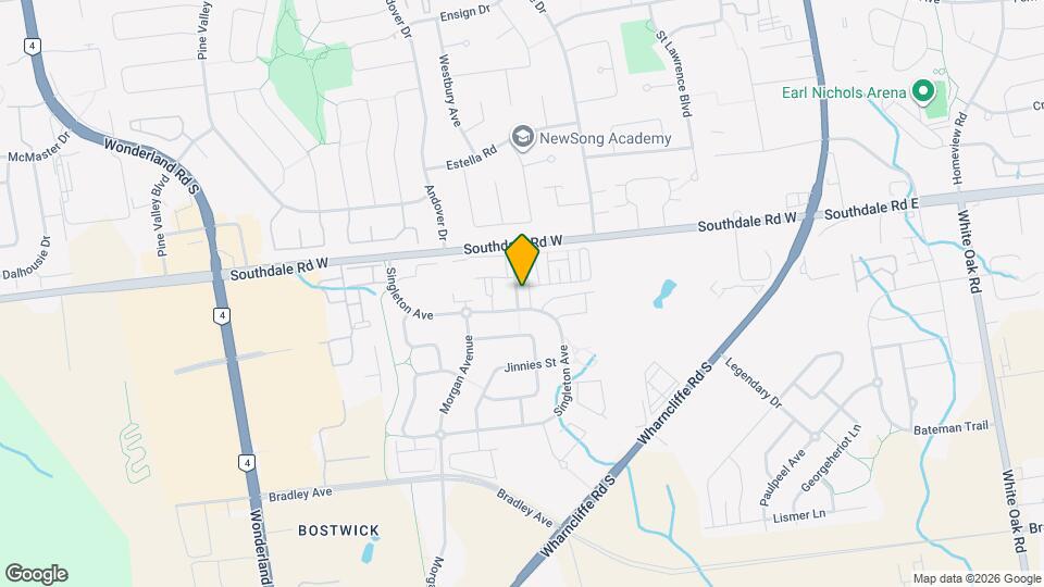 3058 Springmeadow Road Map and Location Details