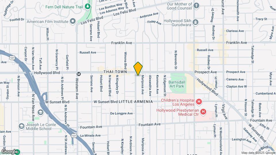 Barnsdall Court Apartments I Map and Location Details