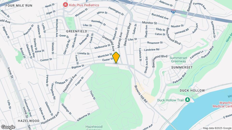 796-798 Hazelwood Ave Mapa y Detalles de la Ubicación