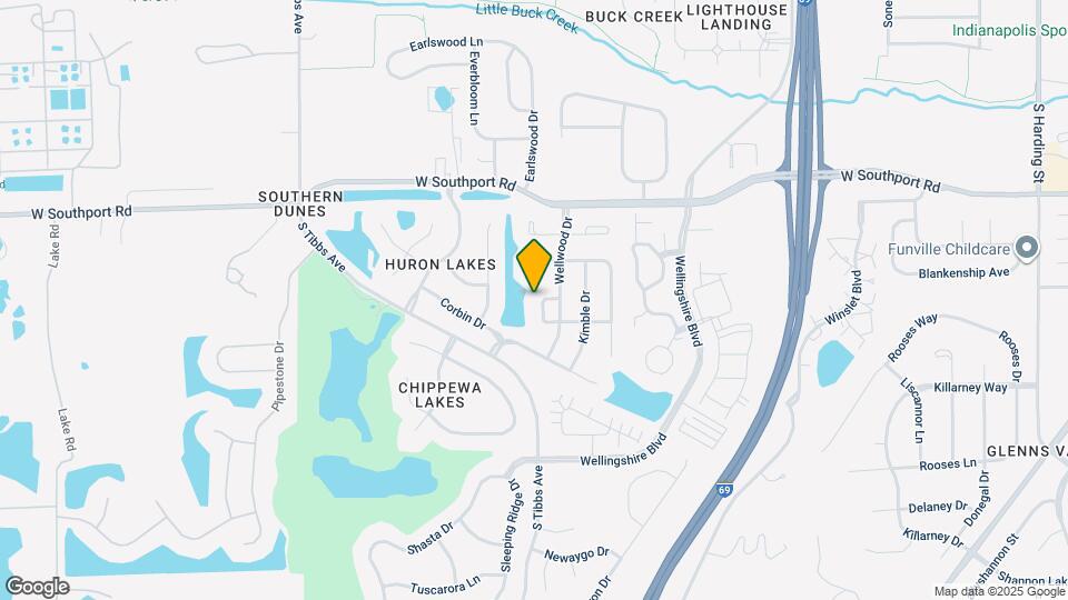 7202 Parklake Cir Map and Location Details