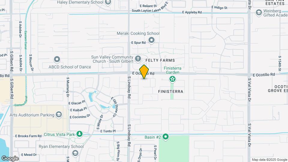4121 E Yellowstone Pl Map and Location Details