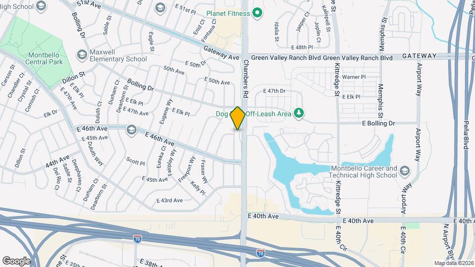 4730 Granby Wy Map and Location Details