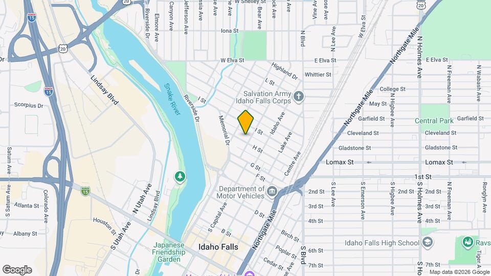 520 H St Map and Location Details