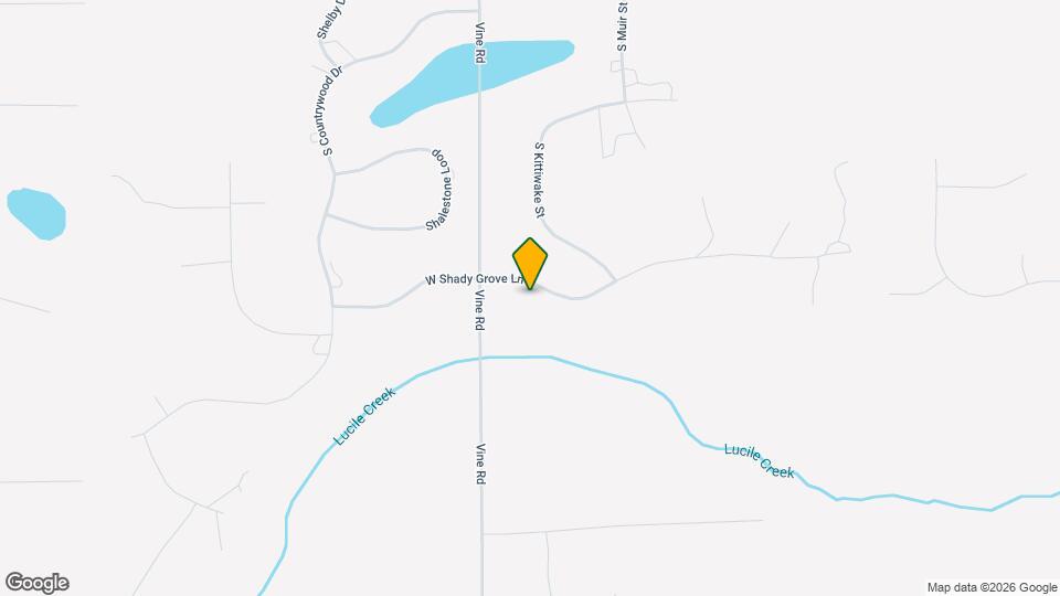 5930 W Shady Grove Ln Map and Location Details