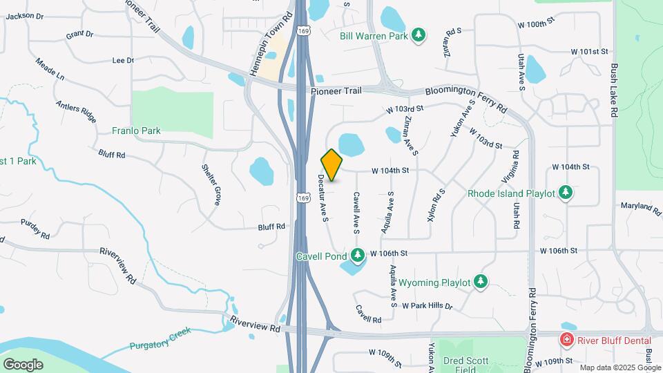 10425 Decatur Cir Map and Location Details