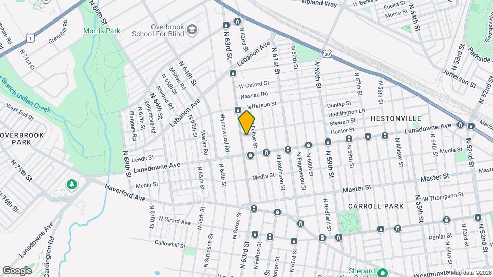 817 N 63rd St Map and Location Details